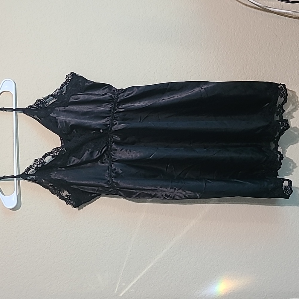 Shein Satin Slip Dress - Picture 3 of 7